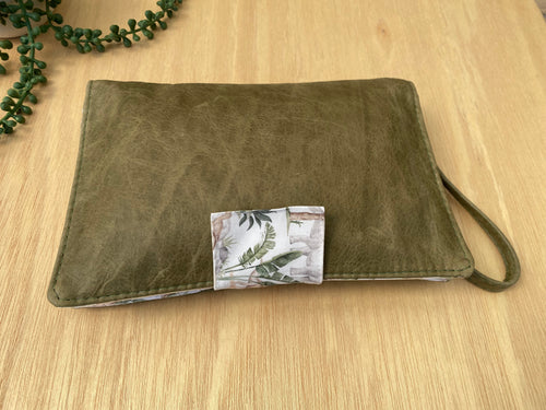 Leather Nappy Wallet